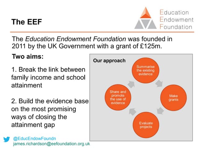 The Education Endowment Foundation 