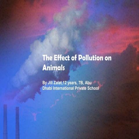 Air Pollution (slide presentation) | PPT