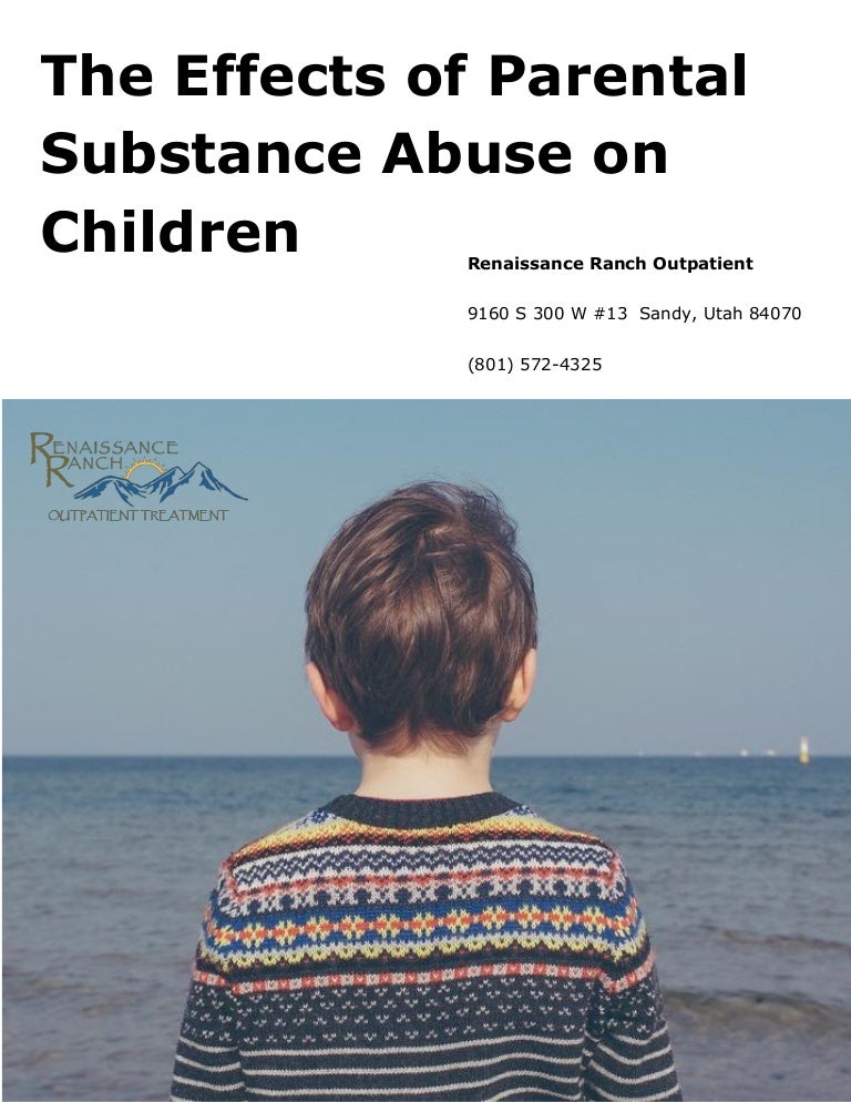 Parental Substance Misuse And Child Welfare – AJEC