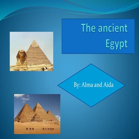 The egyptians alma y aida