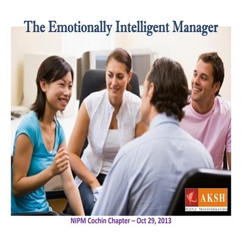The Emotionally Intelligent Manager