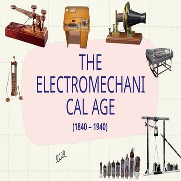 Living In IT Era: The Electromechanical Age.pptx