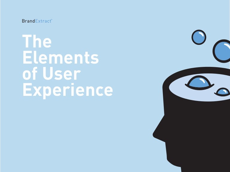 The elements of user experience