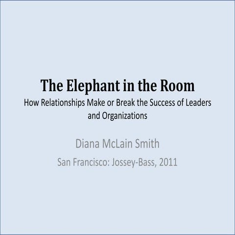 The elephant in the room