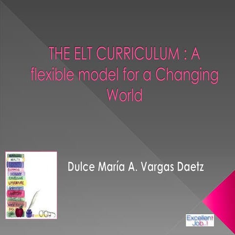The elt curriculum dmavd