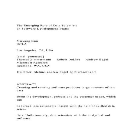 The Emerging Role of Data Scientists  on Software Developmen.docx