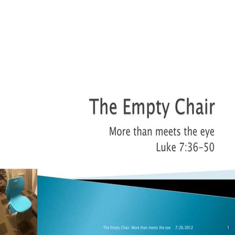 The empty chair | PPT