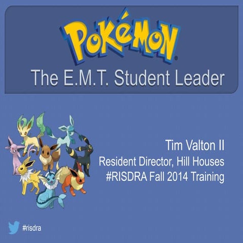 The emt student leader