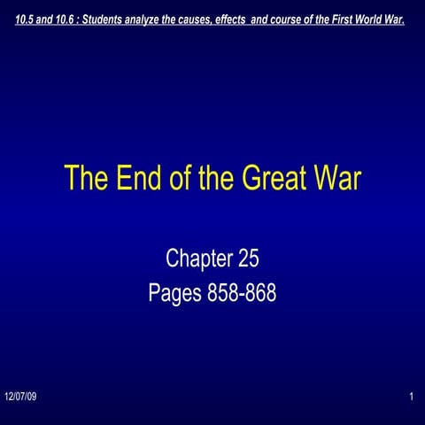 The End Of The Great War 4