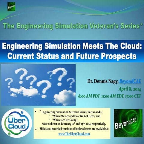 Engineering Simulation Meets the Cloud