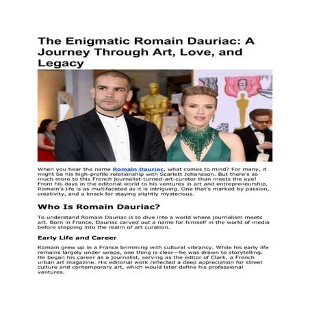 The Enigmatic Romain Dauriac_ A Journey Through Art, Love, and Legacy.docx