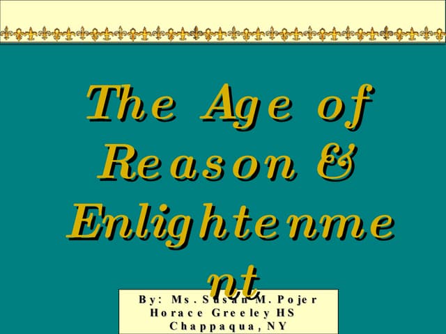The Enlightenment