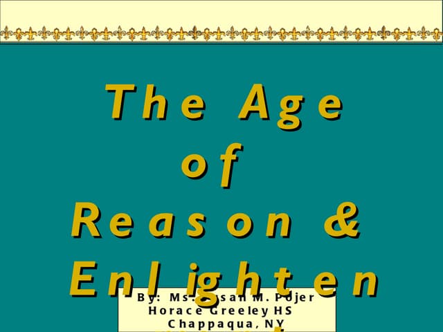 The Enlightenment