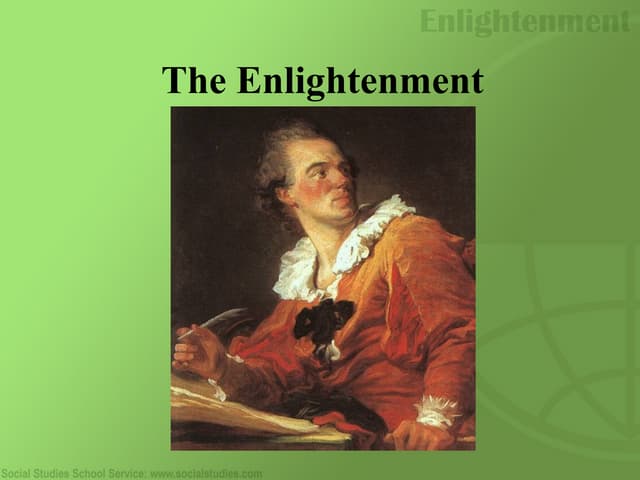 The enlightenment power point