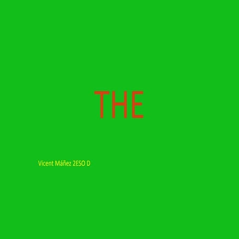 The enviroment vicent mañez