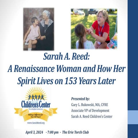 Sarah A Reed: A Rennaissance Women her spirit lives one 153 Years Later ...