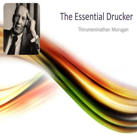 The Essential Drucker