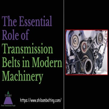 Everything You Need to Know About Mitsuba Belts Quality, Performance ...