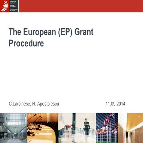 The European (EP) grant procedure
