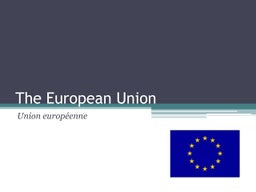 European Union powerpoint | PPT