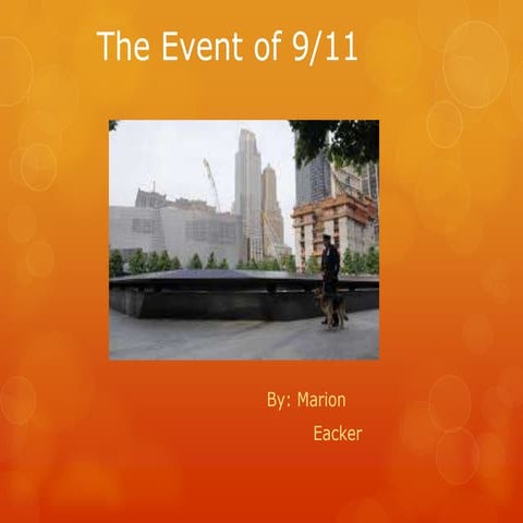 The event of 9 11