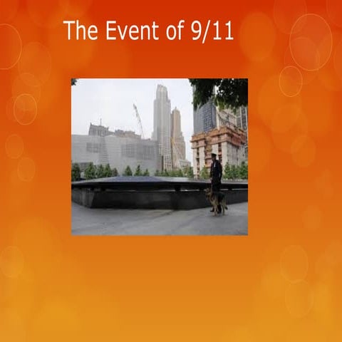 The event of 9 11