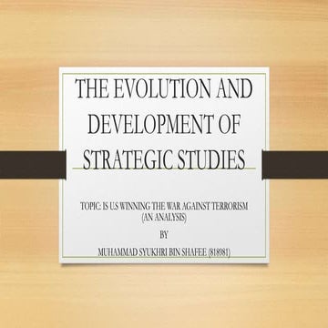 War on Terror by U.S Government