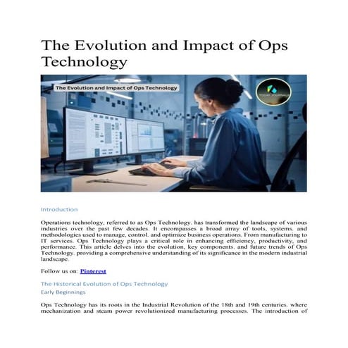 The Evolution and Impact of Ops Technology.docx