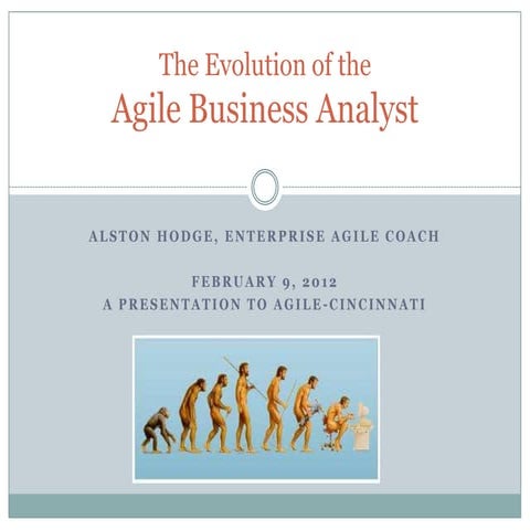 The Evolution Of Agile Business Analystv2