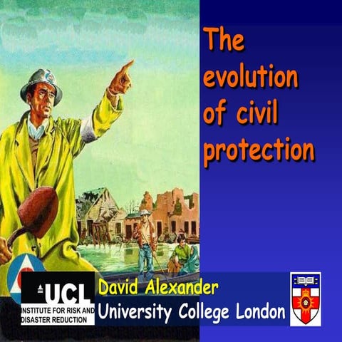 The evolution of civil protection