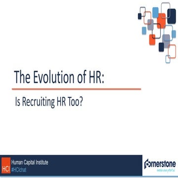 The Evolution of HR: Is Recruiting HR Too?