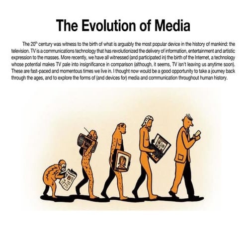 The Evolution of Communication