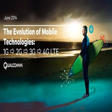 The evolution of mobile technologies   1 g to 4g to lte
