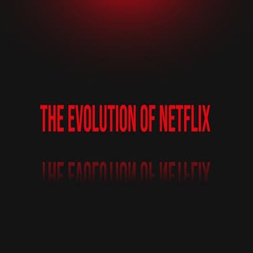 Evolution Of Netflix Logos 1920x1080