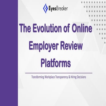 How Employers Can Benefit From Honest Employee Insight | PPTX
