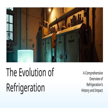History and Evolution of Refrigeration.pptx