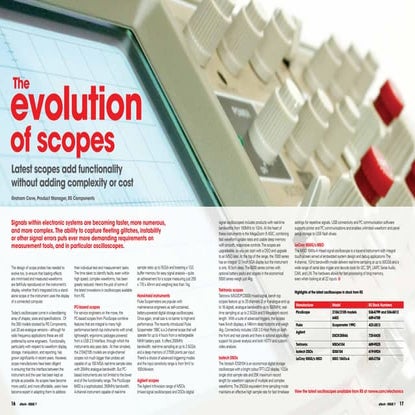 The evolution of scopes