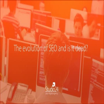 The evolution of seo and is it dead