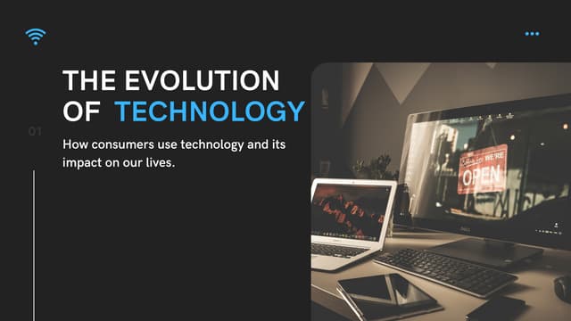 The evolution of technology