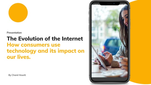 The evolution of the internet