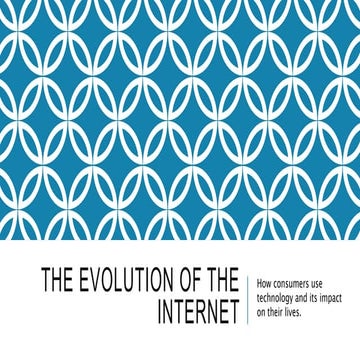 The Evolution of the Internet Presentation
