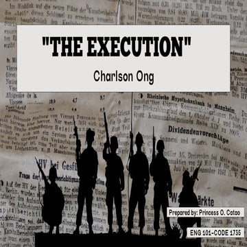 The execution