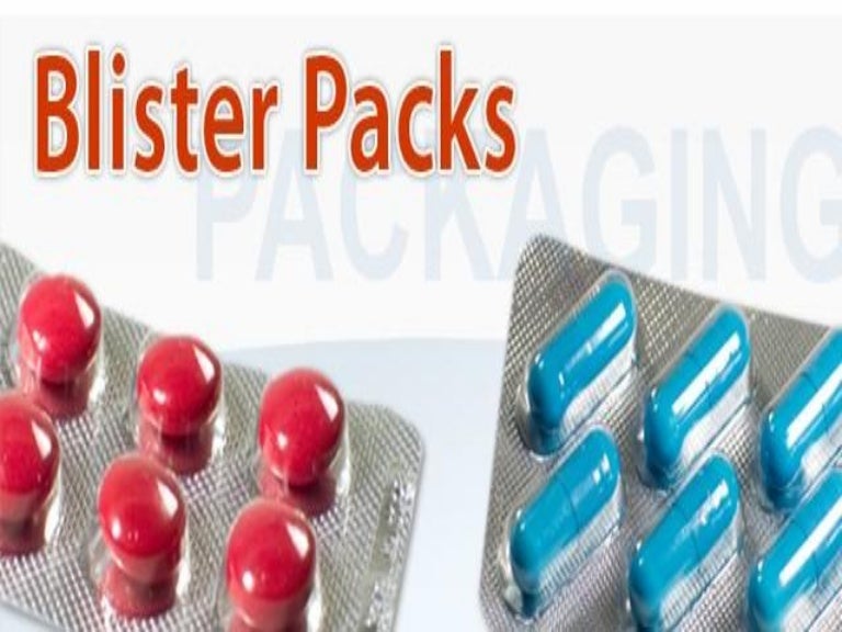 The Extensive Use of Blister Packing
