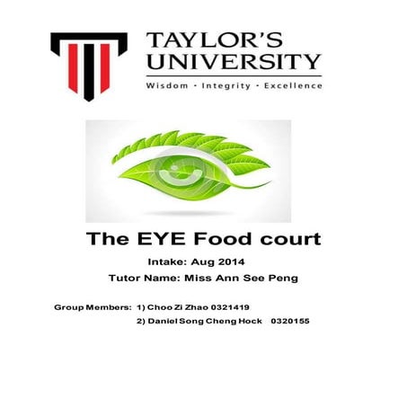 The eye foodcourt
