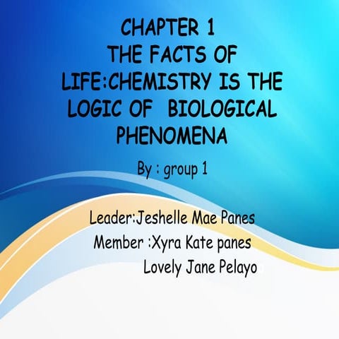 the facts of life( group 1 reportL).pptx