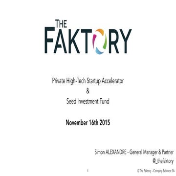 The faktory
