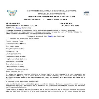 The family..4º..junio 12 de 2013..1