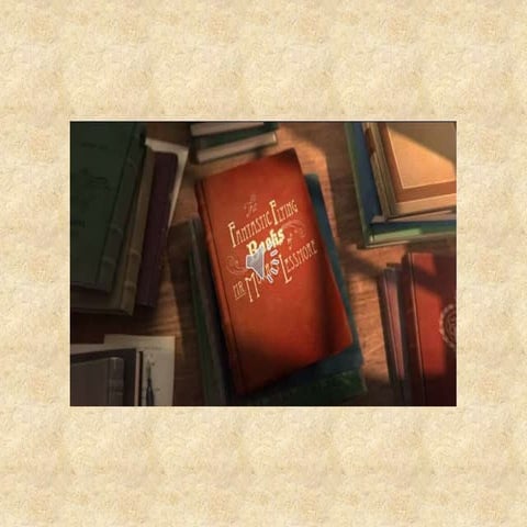 Historieta The fantastic flying book of Mr. Lessmore