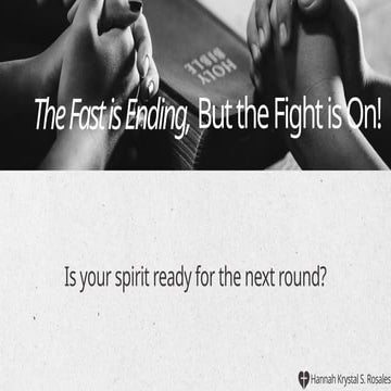 The Fast is Endng, But The Fight is On!.pptx