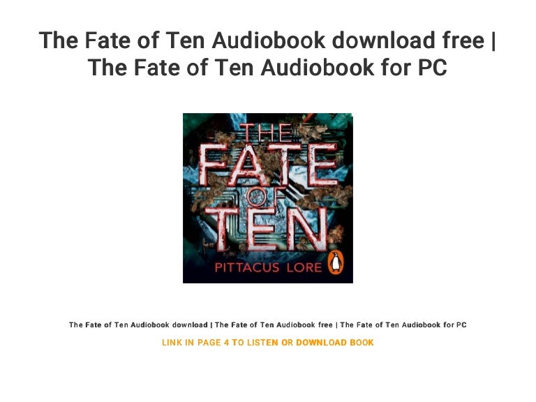 The Fate of Ten Audiobook download free | The Fate of Ten Audiobook f…